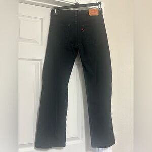 Levi's Woman’s Dark Gray Relaxed 550 Jeans